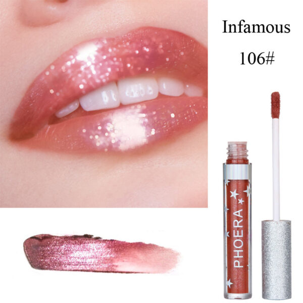 Moisturizing Candy Color Lip Gloss Waterproof Glitter Liquid Lipstick Long Lasting Makeup Lipstick - Image 6