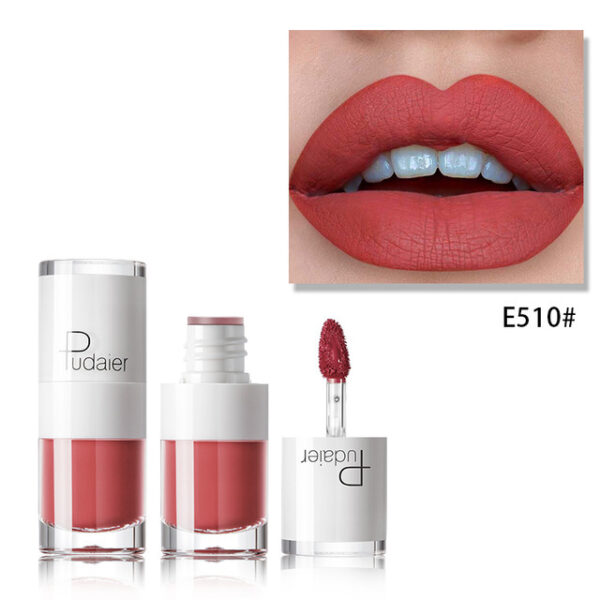 Lipstick 16 color white bottle matte lip gloss lasting moisturizing - Image 5
