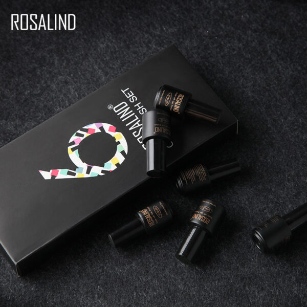Fine nail polish 6 bottles - Image 6