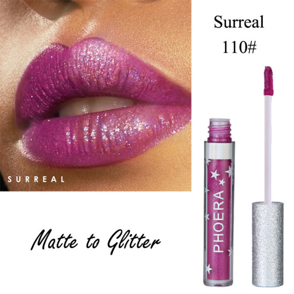 Moisturizing Candy Color Lip Gloss Waterproof Glitter Liquid Lipstick Long Lasting Makeup Lipstick - Image 10