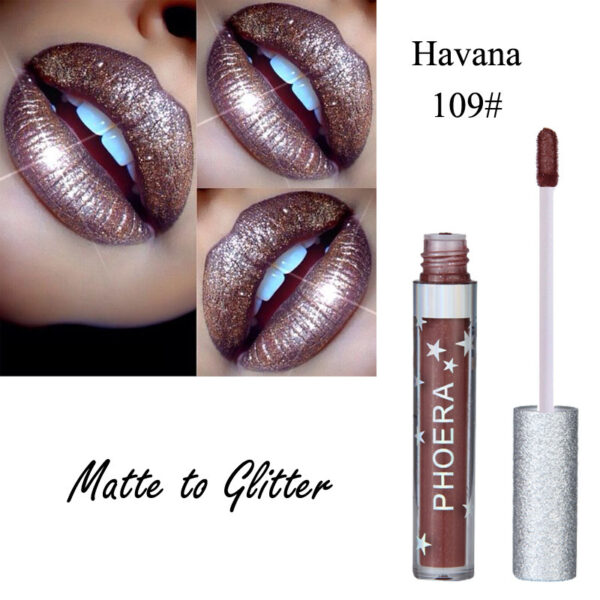 Moisturizing Candy Color Lip Gloss Waterproof Glitter Liquid Lipstick Long Lasting Makeup Lipstick - Image 9