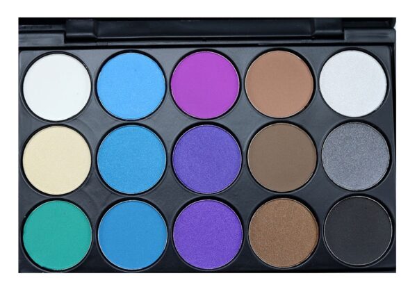 15 color eyeshadow earth color eye shadow smoky eyeshadow E15 multi color makeup plate beauty tools - Image 4