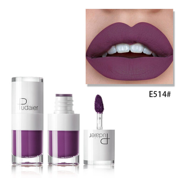Lipstick 16 color white bottle matte lip gloss lasting moisturizing - Image 9