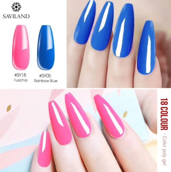 15g nail colored crystal extension glue - Image 4
