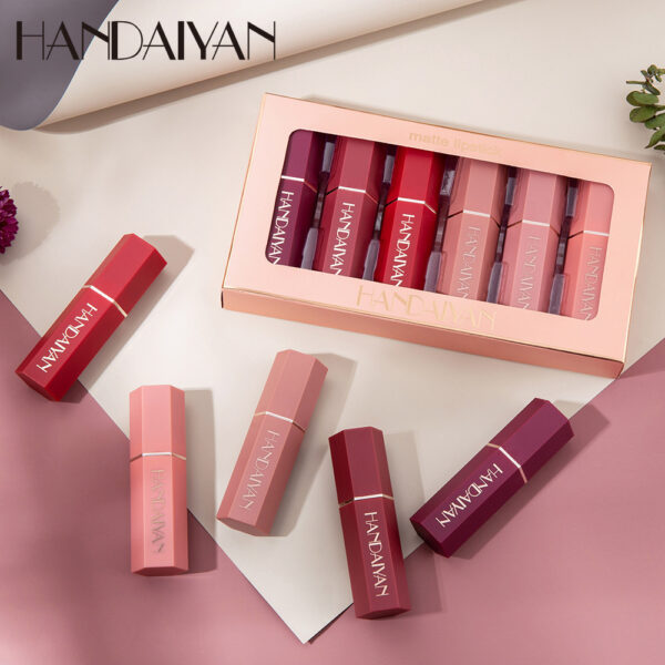 Matte Matte Lipstick Gift Box Set Non-stick Cup Lipstick Lipstick - Image 3