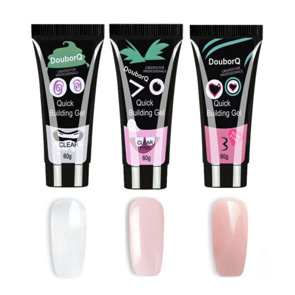 60ML Cartoon Nail Gel Nail Art 3 Colors Nail Gel - Image 3