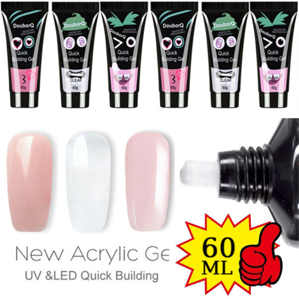 60ML Cartoon Nail Gel Nail Art 3 Colors Nail Gel - Image 5