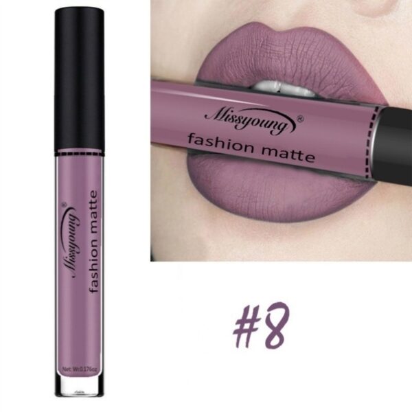 Lip Gloss Liquid Lipstick Non-Stick Cup Matte Makeup Llipstick - Image 2