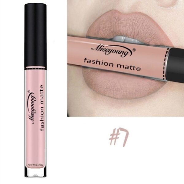 Lip Gloss Liquid Lipstick Non-Stick Cup Matte Makeup Llipstick - Image 5