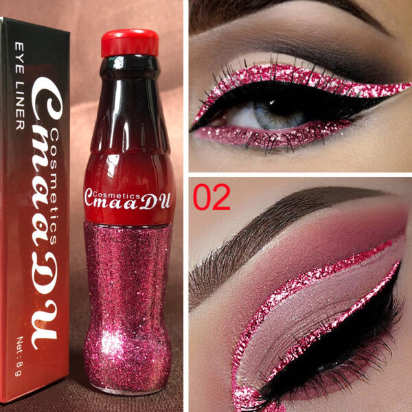 Color Eyeliner Glitter Pencil Women Party Smoky Sexy Eyes Liner Diamond Shining Glitter Eyeliner Makeup Cosmetics Beauty - Image 8