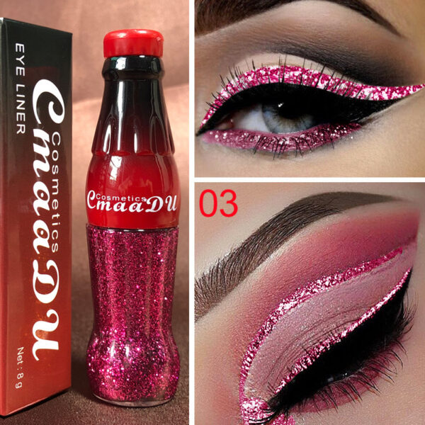 Color Eyeliner Glitter Pencil Women Party Smoky Sexy Eyes Liner Diamond Shining Glitter Eyeliner Makeup Cosmetics Beauty - Image 10