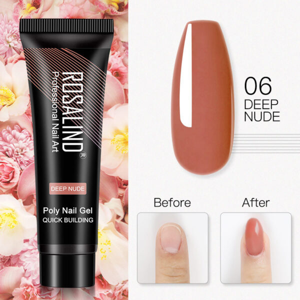 ROSALIND Manicure Extended Glue 15ml Crystal UV - Image 7