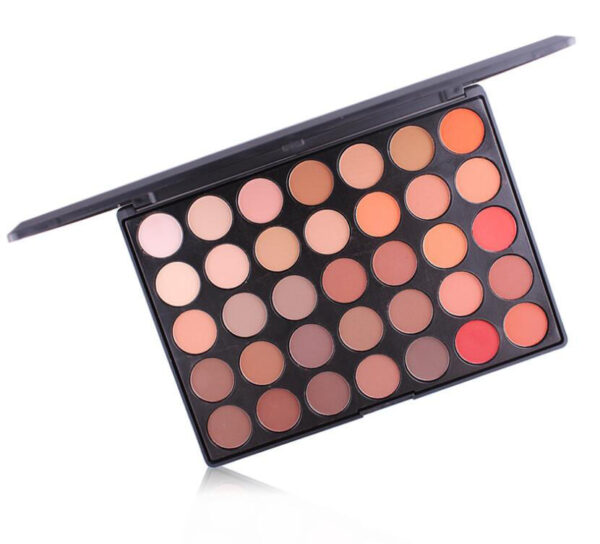 New 35 Colors of Shimmer Matte Shadow Eyeshadow Palette - The Palette B - Image 2