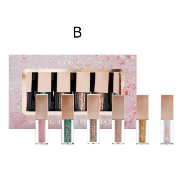 Matte Pearlescent Eyeshadow Sequined Diamond Eyeshadow Set - Image 4