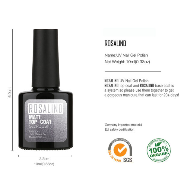Nail Nail Polish Gel Soaks Dull Surface Permanently - Image 3