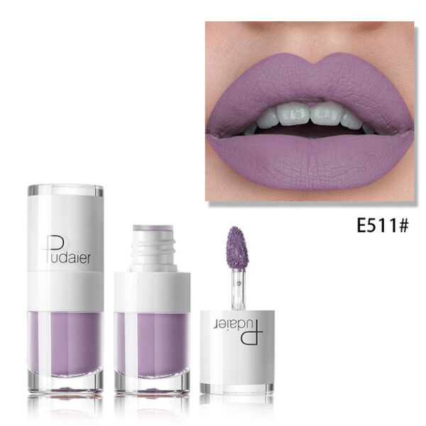 Lipstick 16 color white bottle matte lip gloss lasting moisturizing - Image 6