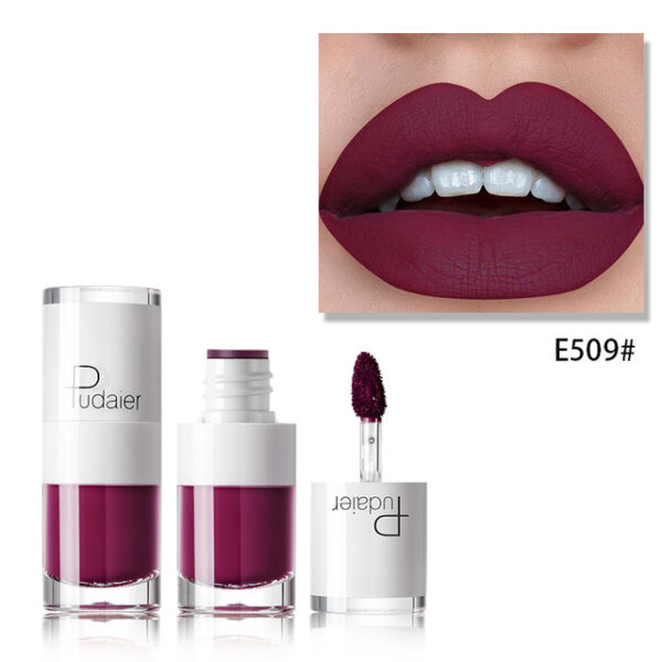 Lipstick 16 color white bottle matte lip gloss lasting moisturizing - Image 4