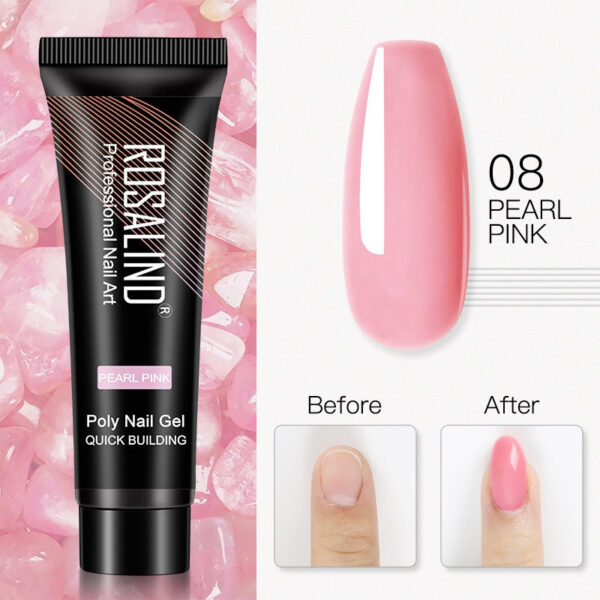 ROSALIND Manicure Extended Glue 15ml Crystal UV - Image 9