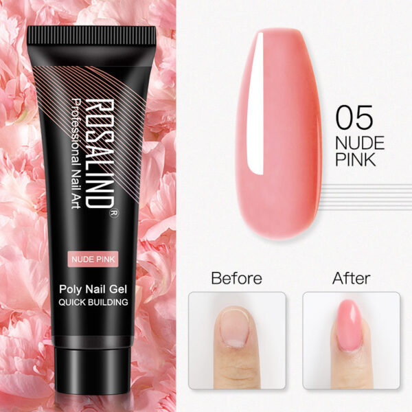 ROSALIND Manicure Extended Glue 15ml Crystal UV - Image 6