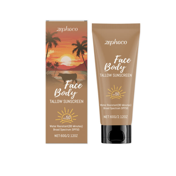 Refreshing Texture Not Oily Moisturizing And Caring Skin Isolation UV Protection Butter Protective Cream - Image 5