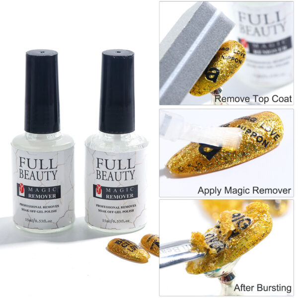 Nail Polish 15ml Nail Remover - Image 4