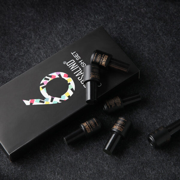 Fine nail polish 6 bottles - Image 3