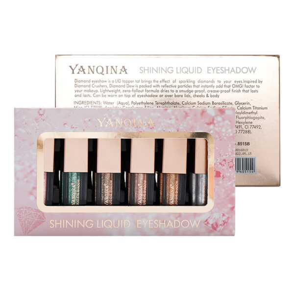 Matte Pearlescent Eyeshadow Sequined Diamond Eyeshadow Set - Image 3