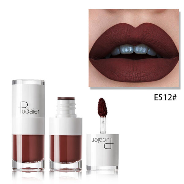Lipstick 16 color white bottle matte lip gloss lasting moisturizing - Image 7
