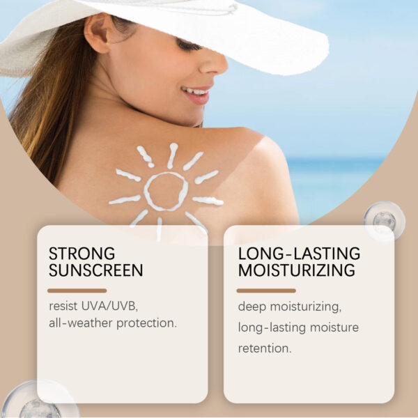 Refreshing Texture Not Oily Moisturizing And Caring Skin Isolation UV Protection Butter Protective Cream - Image 4