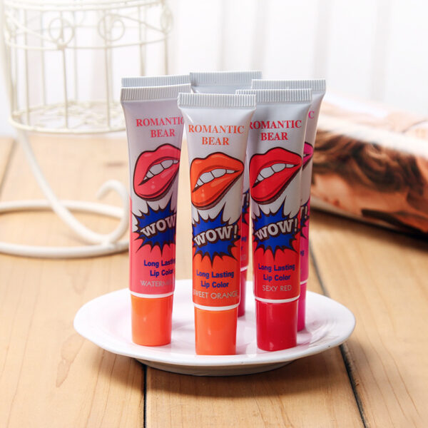 Amazing 6 Colors Peel Off Liquid Lipstick Waterproof Long Lasting Lip Gloss Mask Moisturizer Makeup Tear Pull Lip Lint Cosmetic - Image 6
