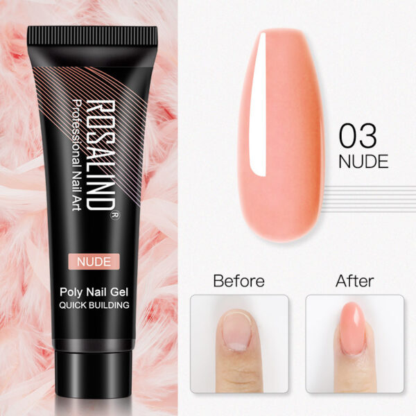 ROSALIND Manicure Extended Glue 15ml Crystal UV - Image 4