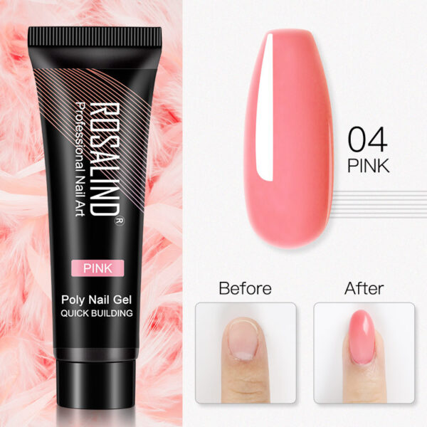 ROSALIND Manicure Extended Glue 15ml Crystal UV - Image 5