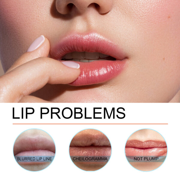 Lip Liner Pen Dark Brown Waterproof Long Lasting Plump Soft Lip Gloss Makeup Cosmetics - Image 6
