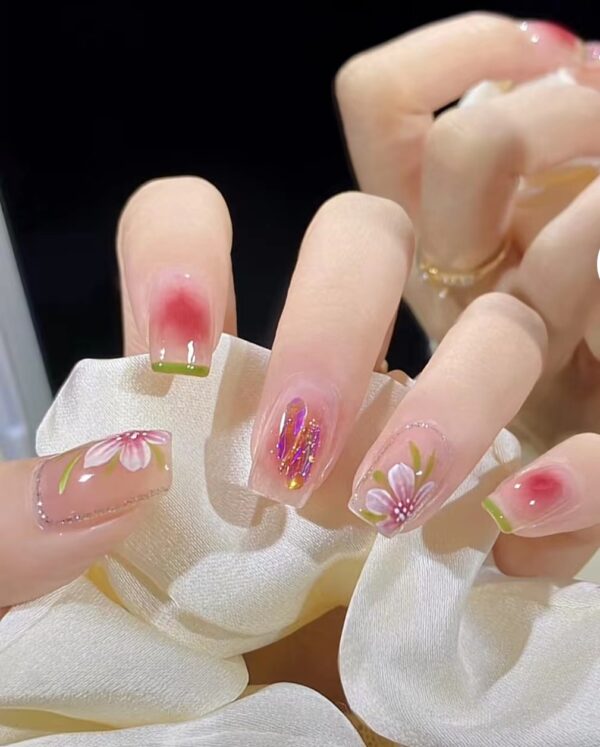 Camellia Smudge Nail Nail Patch - Image 2