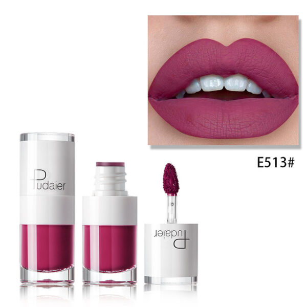 Lipstick 16 color white bottle matte lip gloss lasting moisturizing - Image 8