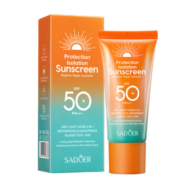 Double Tube Multi-Effect Repair Isolation Sunscreen - Image 5