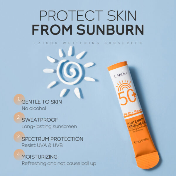 Moisturizing Sun Protection Lotion Makeup Primer 1 Piece - Image 2