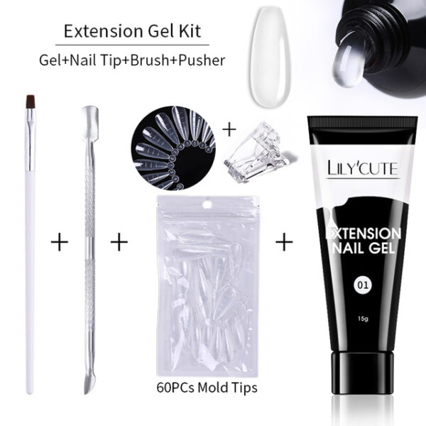 15ml Nail Extension Gel Kit - Image 4