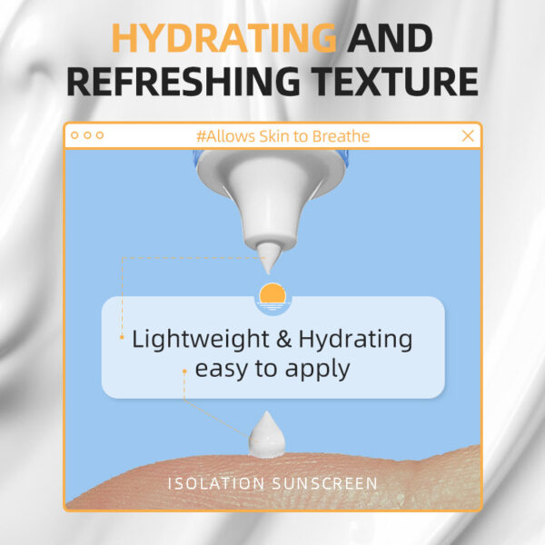 Makeup Isolation Sunscreen Hydrating Refreshing - Image 4