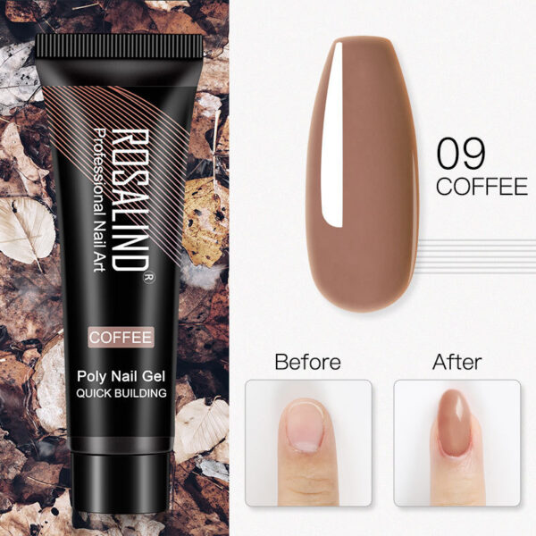 ROSALIND Manicure Extended Glue 15ml Crystal UV - Image 10