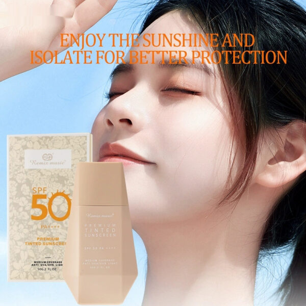 SPF50 Face Protection UV Protection Cosmetics Skin Care - Image 2