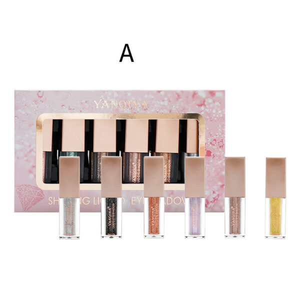 Matte Pearlescent Eyeshadow Sequined Diamond Eyeshadow Set - Image 2