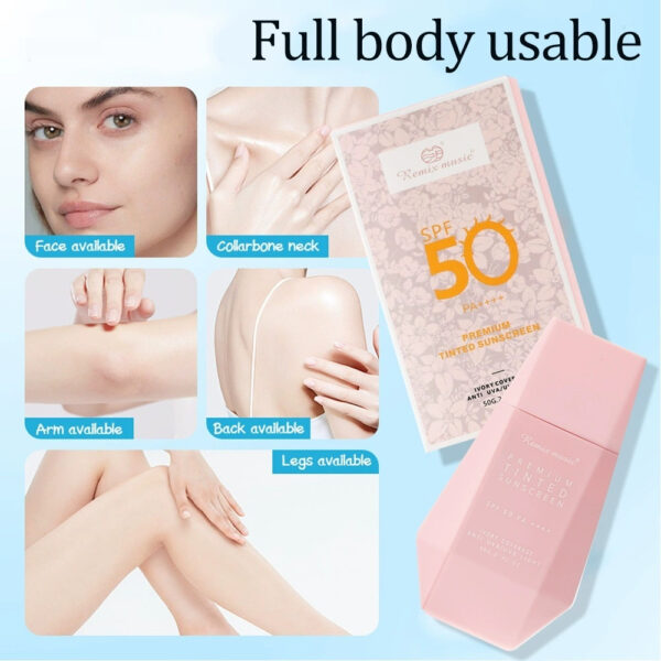 SPF50 Face Protection UV Protection Cosmetics Skin Care - Image 4
